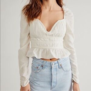 Free People Chloe Top Size Large
